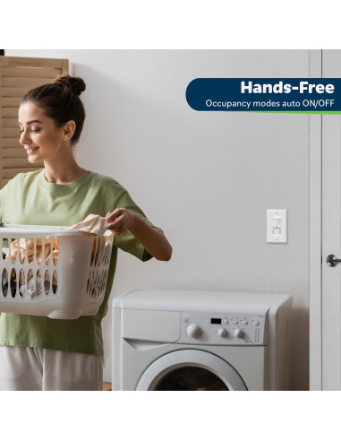 Interruptor de Luz con Sensor de Movimiento TOPGREENER 2 Paquete