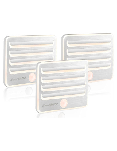 Luces Nocturnas LED con Sensor de Movimiento EverBrite - 3 Piezas