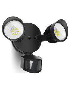 Luz de Seguridad LED UME con Sensor de Movimiento 27W 3000LM IP65