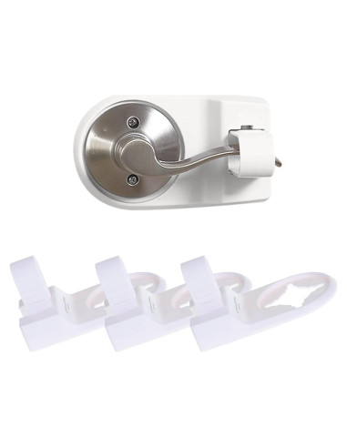 Cerradura de Seguridad Dreambaby para Manijas de Palanca - Paquete de 3