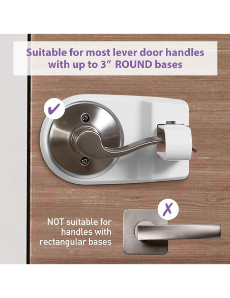 Cerradura de Seguridad Dreambaby para Manijas de Palanca - Paquete de 3 Cerradura de Seguridad Dreambaby para Manijas de Palanca - Paquete de 3