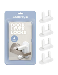 Bloqueos de Palanca de Puerta Jool Baby - Paquete de 4 Unidades