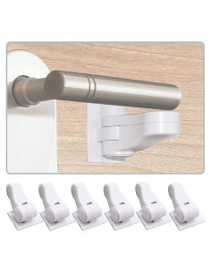 Bloqueos de Palanca de Puerta a Prueba de Niños KongNai - 6 Unidades