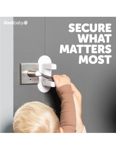 Bloqueos de Palanca de Puerta Jool Baby - Paquete de 4 Unidades
