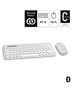 Combo Logitech Pebble 2 para Mac, Teclado y Ratón Inalámbricos 2