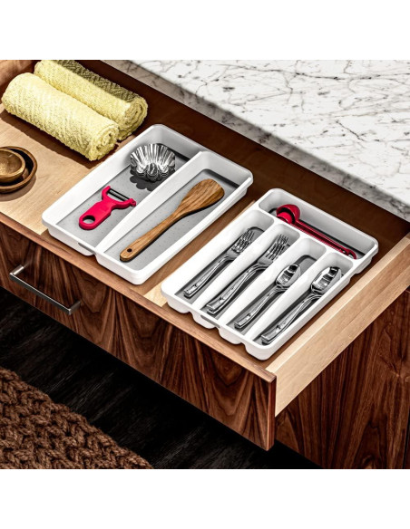 Bandeja de Cubiertos Antimicrobiana Madesmart 5 Compartimentos