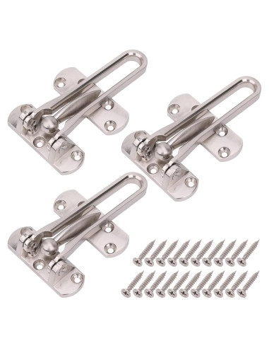 Cerradura de Seguridad para Puerta CeeDa 3 Pack con Barra Oscilante