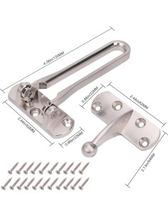 Cerradura de Seguridad para Puerta CeeDa 3 Pack con Barra Oscilante 2