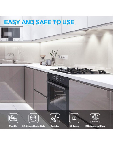 Tira LED activada por movimiento MY BEAUTY LIGHT 5m blanca