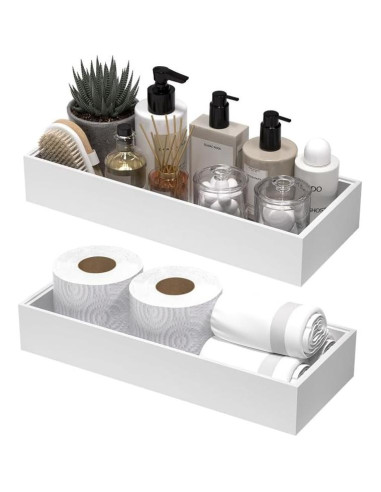 Organizadores de Cajones de Bambú Greatseas - Juego de 2, 38x15x6.4 cm