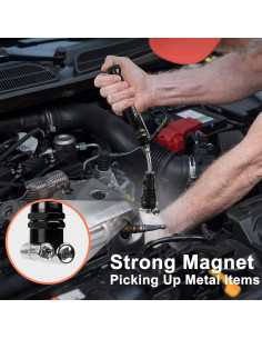 Linterna Magnética Telescópica Veitorld LED 360 para Hombre 2