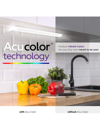 Iluminación LED bajo gabinete HARRRRD 30.48 cm 8W 3000K