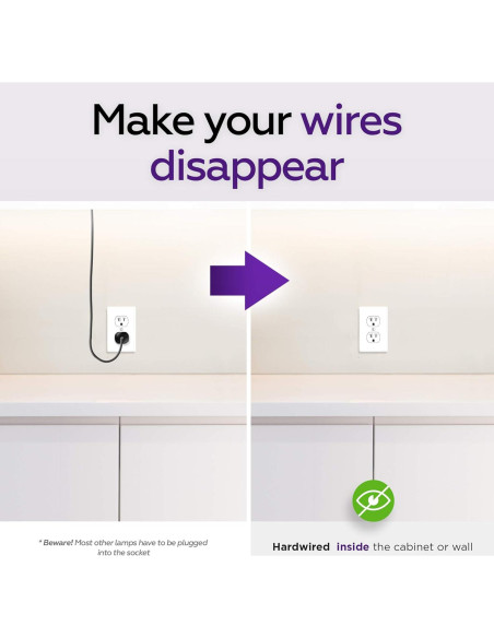 Iluminación LED bajo gabinete HARRRRD 30.48 cm 8W 3000K