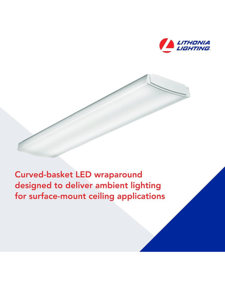 Luminaria LED Envolvente Lithonia LBL4 4 Pies 4000K 4253 Lúmenes Luminaria LED Envolvente Lithonia LBL4 4 Pies 4000K 4253 Lúmenes