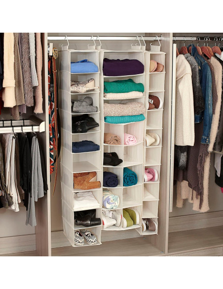 Organizador de Zapatos Colgante Household Essentials 10 Bolsillos