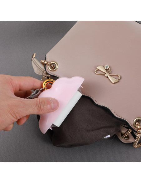 Mini Rodillo Quitapelusas Portátil Tyqour Rosa 150 Hojas