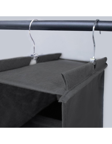 Organizador de Zapatos Colgante YOUDENOVA 10 Estantes Gris