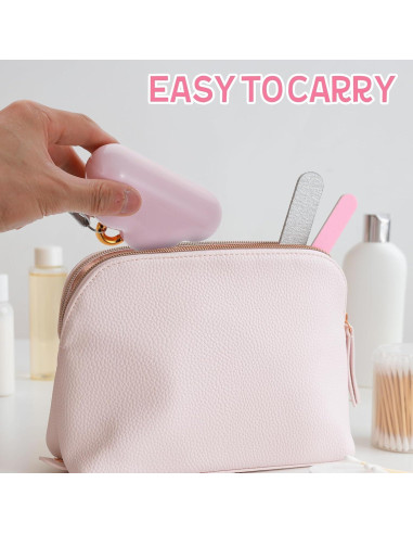 Mini Rodillo Quitapelusas Portátil Tyqour Rosa 150 Hojas