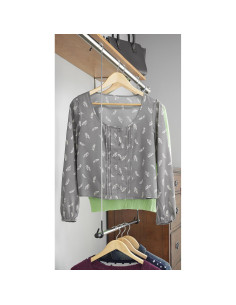 Varilla Doble para Closet Whitmor - Organizador Cromo 78.1cm 2
