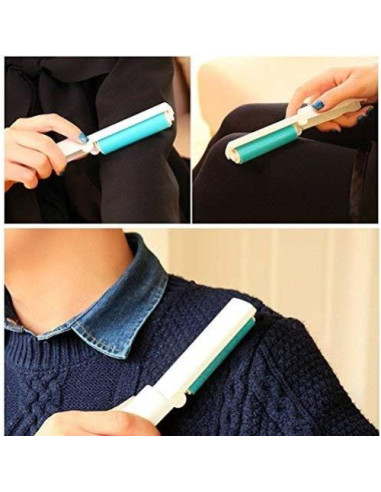 Rodillo Quitapelusas VANTIYAUS Reutilizable 4 Piezas