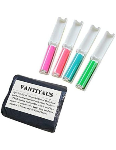 Rodillo Quitapelusas VANTIYAUS Reutilizable 4 Piezas