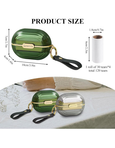 Rodillo Quitapelusas Doble Cara Modixun Reutilizable Verde