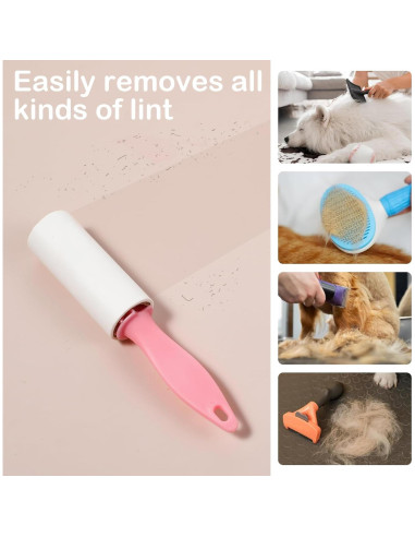 40 Mini Rodillos Quitapelusas DIVINA VITAE Viaje 15cm