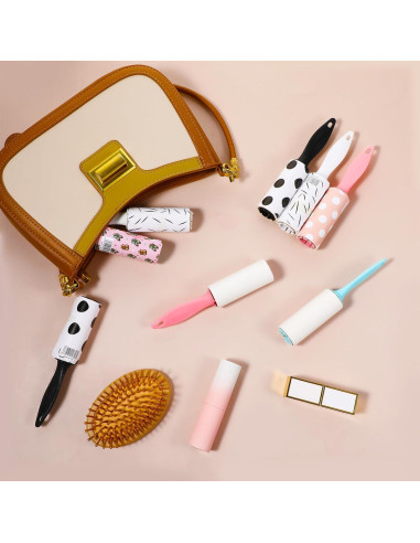 40 Mini Rodillos Quitapelusas DIVINA VITAE Viaje 15cm