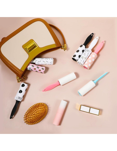 40 Mini Rodillos Quitapelusas DIVINA VITAE Viaje 15cm