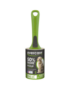 Rodillo Quitapelusas Evercare 100 Hojas para Mascotas 2