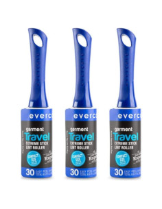 Removedor de Pelusa Evercare 90 Hojas Adhesivas Viaje
