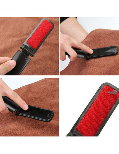 Cepillo de Polvo Plegable GARASANI 3 Pack para Ropa y Mascotas