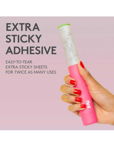 Recargas Rodillo Quitapelusas Flint Extra Pegajoso - 4 Piezas