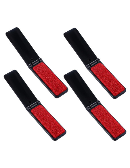 4 Cepillos Plegables para Pelusa Tyqour - Compactos y Reutilizables