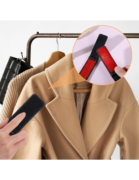 4 Cepillos Plegables para Pelusa Tyqour - Compactos y Reutilizables