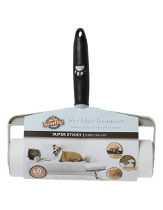 Rodillo Adhesivo para Pelusa Spotty 60 Hojas 11.43 cm Negro