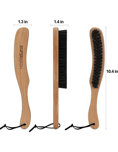 Kit de Cepillos para Sombreros SUPERWASH PLUS - 2 Piezas