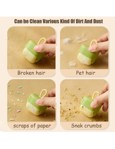 Rodillo Adhesivo Reutilizable LOUIIX para Pelo de Mascotas 2