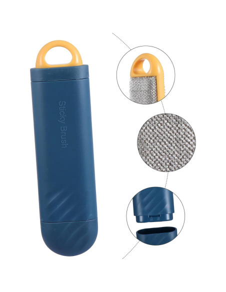 Cepillo de Lint Portátil Ipetboom Doble Cara para Mascotas 17cm Cepillo de Lint Portátil Ipetboom Doble Cara para Mascotas 17cm