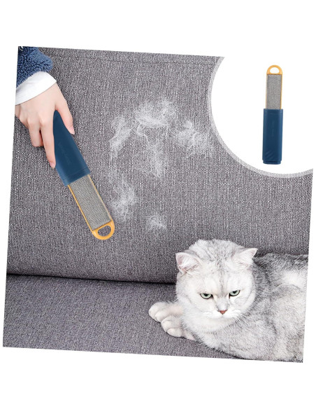 Cepillo de Lint Portátil Ipetboom Doble Cara para Mascotas 17cm Cepillo de Lint Portátil Ipetboom Doble Cara para Mascotas 17cm