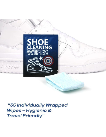 Toallitas Limpiadoras de Zapatos 35 Paquetes Portátiles Toallitas Limpiadoras de Zapatos 35 Paquetes Portátiles