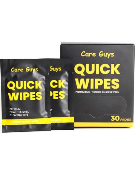 Toallitas Limpiadoras de Zapatos Doble Textura 100% Cuero