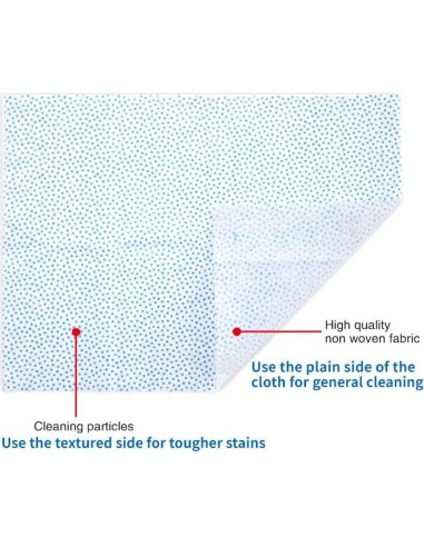 Toallitas Limpiadoras de Zapatos Doble Textura 100% Cuero