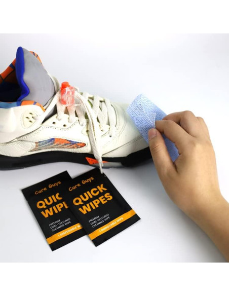 Toallitas Limpiadoras de Zapatos Doble Textura 100% Cuero