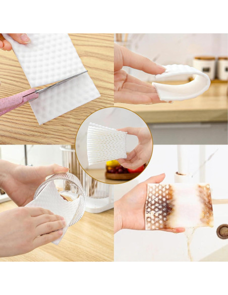 Hojas de Borrador Mágico YeahWhee 52 Pcs Esponja Melamina Hojas de Borrador Mágico YeahWhee 52 Pcs Esponja Melamina