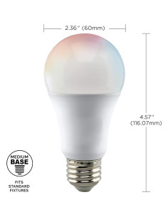 Bombilla LED Inteligente Satco Estrella de Mar A19 9.5W 2
