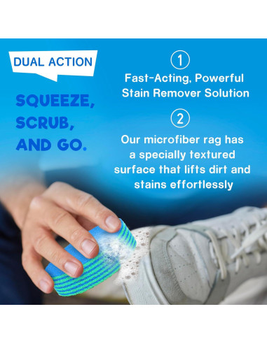 Kit de Limpieza de Zapatos Poychi - Cepillo y Esponja Ecológica