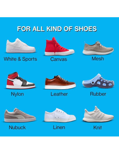 Kit de Limpieza de Zapatos Poychi - Cepillo y Esponja Ecológica