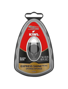 Esponja de Brillo KIWI Express para Cuero Negro 0.23 Oz