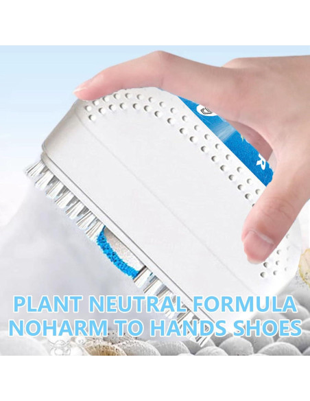 Limpiador de Zapatos ROFPM 3-en-1 Espuma 120ml - Sin Agua